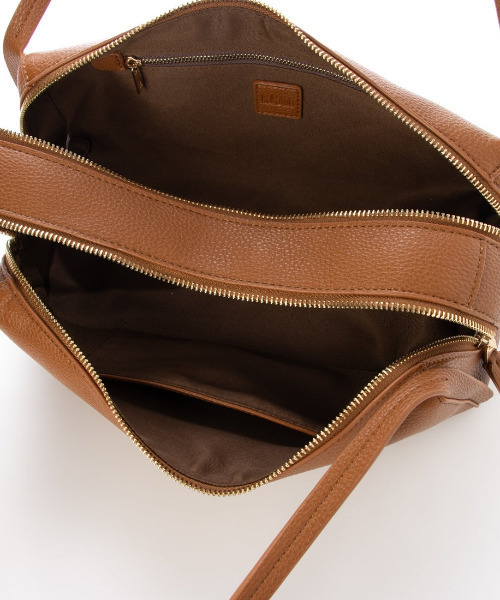 kakatoo（カカトゥ）の「カカトゥ kakatoo / ダブルファスナーセミショルダー（ショルダーバッグ・レディース・ブラウン/ブラック・FREE）」の11枚目の写真