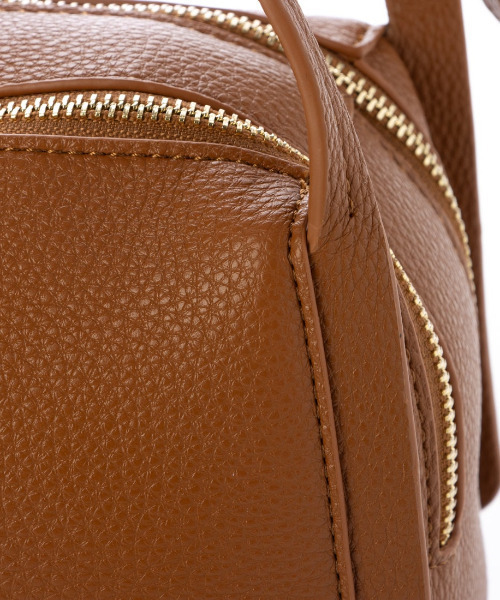 kakatoo（カカトゥ）の「カカトゥ kakatoo / ダブルファスナーセミショルダー（ショルダーバッグ・レディース・ブラウン/ブラック・FREE）」の12枚目の写真