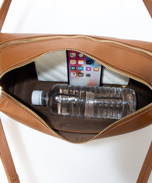 kakatoo（カカトゥ）の「カカトゥ kakatoo / ダブルファスナーセミショルダー（ショルダーバッグ・レディース・ブラウン/ブラック・FREE）」の13枚目の写真