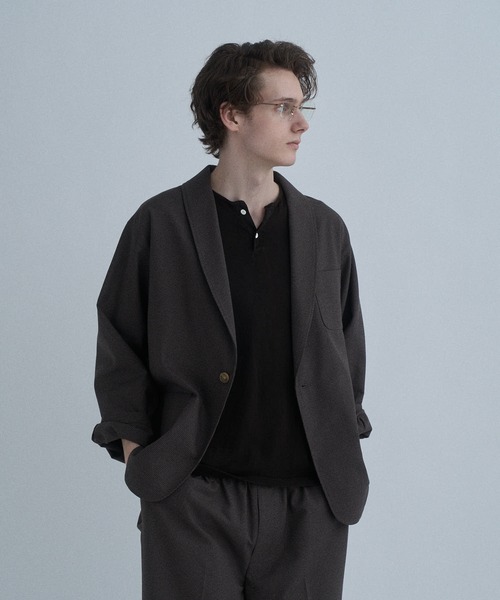 THE BOLDMAN(ザ ボールドマン)の「Breeze Easy Jacket / ブリーズ イージー ジャケット(テーラードジャケット・メンズ・ブラック/ブラウン・LARGE/MEDIUM)」の18枚目の写真