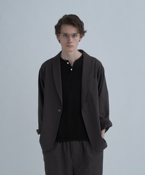 THE BOLDMAN(ザ ボールドマン)の「Breeze Easy Jacket / ブリーズ イージー ジャケット(テーラードジャケット・メンズ・ブラック/ブラウン・LARGE/MEDIUM)」の19枚目の写真