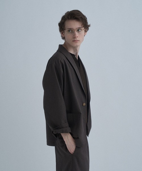 THE BOLDMAN(ザ ボールドマン)の「Breeze Easy Jacket / ブリーズ イージー ジャケット(テーラードジャケット・メンズ・ブラック/ブラウン・LARGE/MEDIUM)」の20枚目の写真