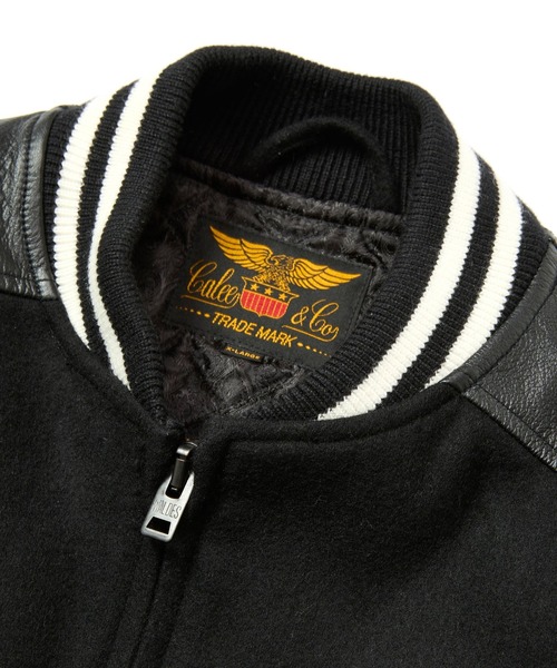 CALEE/キャリー WOOL MELTON STADIUM JUMPER ＜S.V.D.S.H＞ ウール