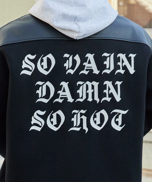 CALEE/キャリー WOOL MELTON STADIUM JUMPER ＜S.V.D.S.H＞ ウール