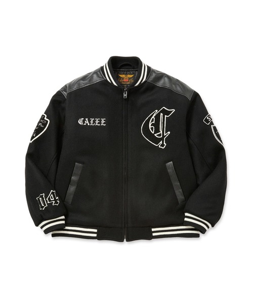 CALEE/キャリー WOOL MELTON STADIUM JUMPER ＜S.V.D.S.H＞ ウール