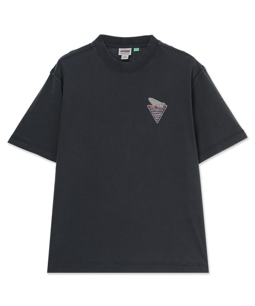 Guess(ゲス)の「GUESS Originals Short Sleeves Graphic Boxy Tee Tシャツ (Tシャツ/カットソー・メンズ・ブラック/ホワイト系その他・LARGE/X-LARGE/SMALL/MEDIUM)」の3枚目の写真