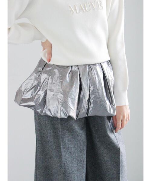 Te chichi(テチチ)の「ペプラムレイヤーベルト(ベルト・レディース・シルバー/ブロンズ・F)」の1枚目の写真