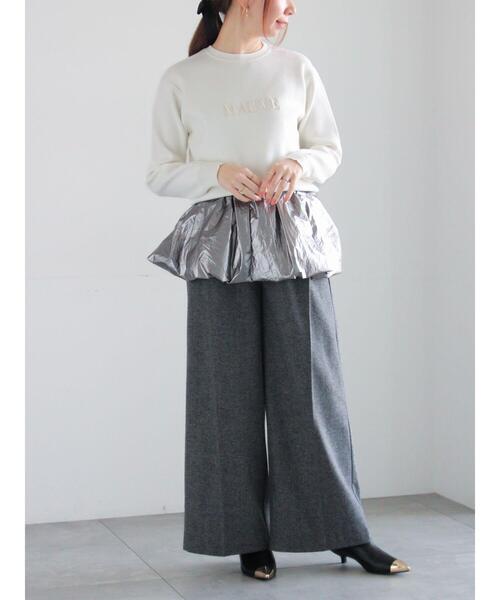 Te chichi(テチチ)の「ペプラムレイヤーベルト(ベルト・レディース・シルバー/ブロンズ・F)」の11枚目の写真