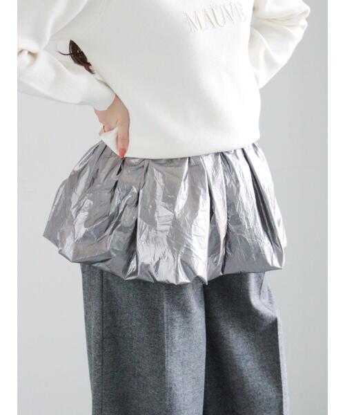 Te chichi(テチチ)の「ペプラムレイヤーベルト(ベルト・レディース・シルバー/ブロンズ・F)」の13枚目の写真