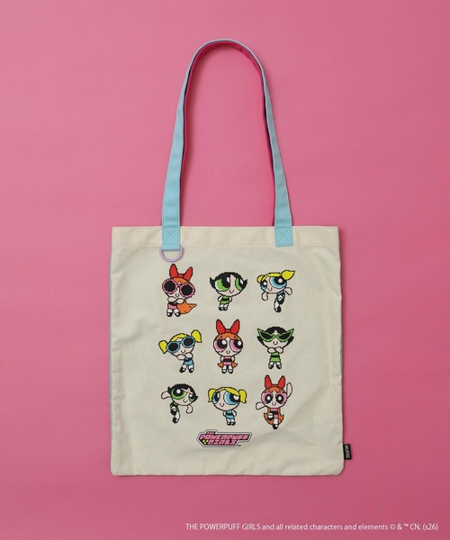 MILKFED.(ミルクフェド)の「THE POWERPUFF GIRLS × MILKFED. TOTEBAG(トートバッグ・レディース・ピンク・ONE SIZE)」の12枚目の写真