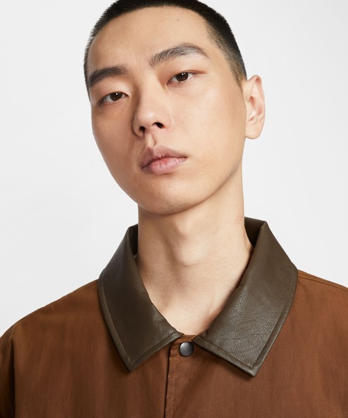 NIKE（ナイキ）の「NIKE AS M NK SSNL+ COACHES JKT / ナイキ SSNL+ COACHES ジャケット GCEL 【SP】（カバーオール・メンズ・ブラウン/カーキ・S/M/L/XL/XXL）」の11枚目の写真