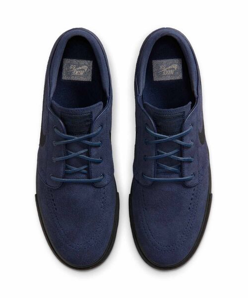 NIKE SB（ナイキエスビー）の「ナイキ SB ズーム ジャノスキー OG+ スケートボードシューズ / Nike SB Zoom Janoski OG+ Skate Shoes FD6757-402 Obsidian（スニーカー・メンズ・ネイビー・24/29/28.5/28/27.5/27/26.5/26/25.5/25/24.5）」の10枚目の写真