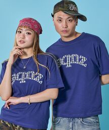 ※WEB限定 / チェック柄ワッペン / ギンガムチェックワッペン半袖T /sqnz gingham applique tee