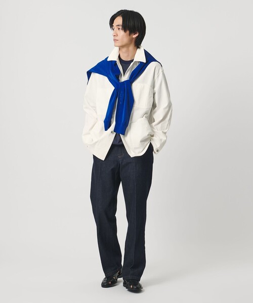 UNITED ARROWS（ユナイテッドアローズ）の「ボイルギャバジン カバーオール 「 SLOW &　」（カバーオール・メンズ・ホワイト・XL/M/L/S）」の5枚目の写真