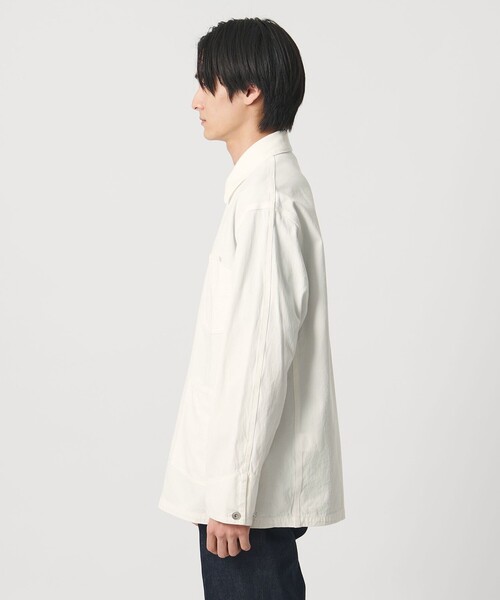 UNITED ARROWS（ユナイテッドアローズ）の「ボイルギャバジン カバーオール 「 SLOW &　」（カバーオール・メンズ・ホワイト・XL/M/L/S）」の7枚目の写真