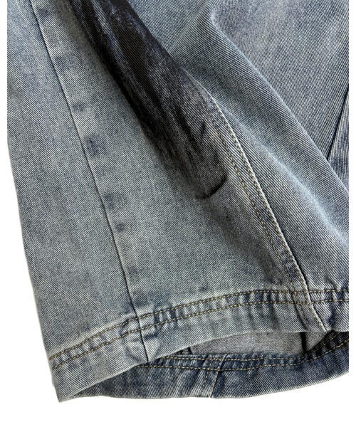 inst.ALL(インストール)の「ペイントダメージバレルーズデニムパンツ(デニムパンツ・レディース・サックスブルー・L/M/S)」の6枚目の写真