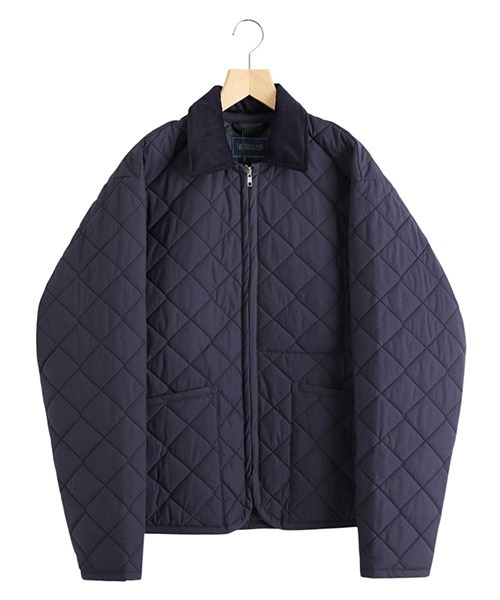 LAVENHAM（ラベンハム）の「LAVENHAM / ラベンハム：【別注】 TEYNHAM MENS：ONLYARK-1-2515[MUS]（その他アウター・メンズ・ネイビー/ベージュ・L/M）」の7枚目の写真