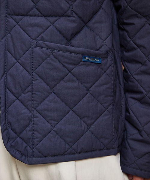 LAVENHAM（ラベンハム）の「LAVENHAM / ラベンハム：【別注】 TEYNHAM MENS：ONLYARK-1-2515[MUS]（その他アウター・メンズ・ネイビー/ベージュ・L/M）」の5枚目の写真