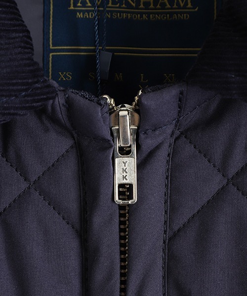 LAVENHAM（ラベンハム）の「LAVENHAM / ラベンハム：【別注】 TEYNHAM MENS：ONLYARK-1-2515[MUS]（その他アウター・メンズ・ネイビー/ベージュ・L/M）」の9枚目の写真