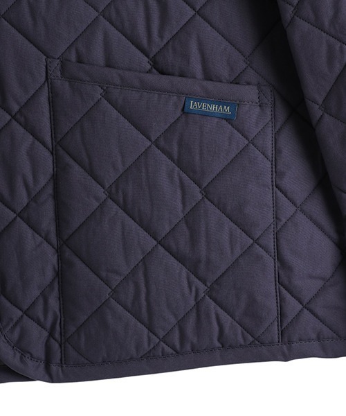 LAVENHAM（ラベンハム）の「LAVENHAM / ラベンハム：【別注】 TEYNHAM MENS：ONLYARK-1-2515[MUS]（その他アウター・メンズ・ネイビー/ベージュ・L/M）」の10枚目の写真
