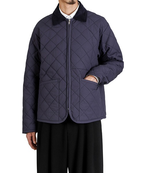 LAVENHAM（ラベンハム）の「LAVENHAM / ラベンハム：【別注】 TEYNHAM MENS：ONLYARK-1-2515[MUS]（その他アウター・メンズ・ネイビー/ベージュ・L/M）」の15枚目の写真