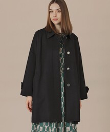 MACKINTOSH LONDON | 【ROSLEY/ロズリー】ぺコラム圧縮ビーバーステンカラーコート(ステンカラーコート)