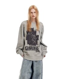 ADDOFF（アドオフ）の「SHATTERED GRAPHIC SWEAT GREY（スウェット）」