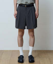 BALLUTE（バリュート）の「レイジーサンデー ストライプショーツ（ブラック＆ブラウン）（その他パンツ）」