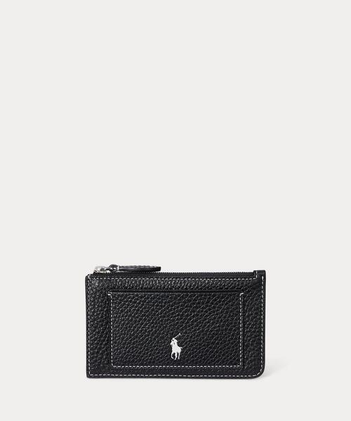 Polo Play レザー ジップ カード ケース（カードケース）｜POLO RALPH