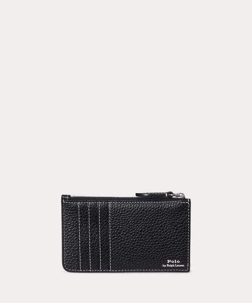 Polo Play レザー ジップ カード ケース（カードケース）｜POLO RALPH