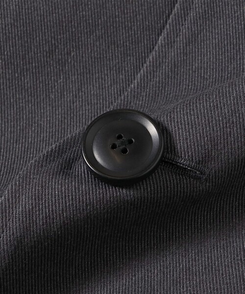 Demi-Luxe BEAMS（デミルクス ビームス）の「AK+1 / バルカラー コート（ステンカラーコート・レディース・オフホワイト/グレー・36/38）」の11枚目の写真