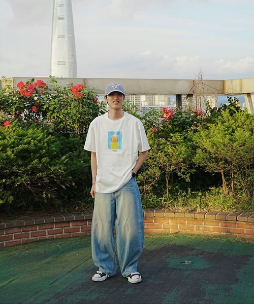 COVERNAT（カバーナット）の「[YOSIGO] スライドクルーズTシャツ ホワイト（Tシャツ/カットソー・レディース・その他・XS/S/XXL/M/L/XL）」の7枚目の写真