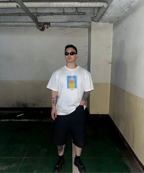 COVERNAT（カバーナット）の「[YOSIGO] スライドクルーズTシャツ ホワイト（Tシャツ/カットソー・レディース・その他・XS/S/XXL/M/L/XL）」の9枚目の写真