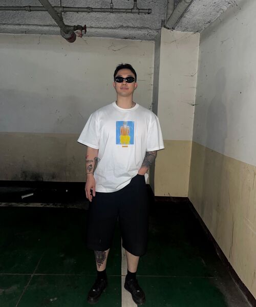 COVERNAT（カバーナット）の「[YOSIGO] スライドクルーズTシャツ ホワイト（Tシャツ/カットソー・レディース・その他・XS/S/XXL/M/L/XL）」の12枚目の写真