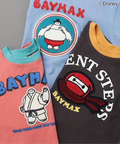 Disney(ディズニー)の「【ディズニー】 ベイマックス/Tシャツ(Tシャツ/カットソー・キッズ・チャコール/オレンジ/イエロー/サックスブルー/オフホワイト・80/90/100/110/120/130)」の13枚目の写真