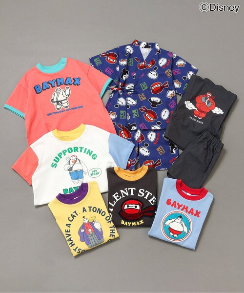 Disney(ディズニー)の「【ディズニー】 ベイマックス/Tシャツ(Tシャツ/カットソー・キッズ・チャコール/オレンジ/イエロー/サックスブルー/オフホワイト・80/90/100/110/120/130)」の15枚目の写真