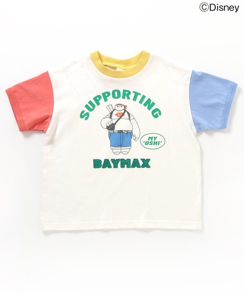 Disney(ディズニー)の「【ディズニー】 ベイマックス/Tシャツ(Tシャツ/カットソー・キッズ・チャコール/オレンジ/イエロー/サックスブルー/オフホワイト・80/90/100/110/120/130)」の8枚目の写真