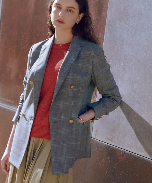 J.PRESS(ジェイプレス)の「DRY COMFORT クルーネック ニット(ニット/セーター・レディース・ローズ系/スカイブルー系/ベージュ系/アイボリー系・F)」の19枚目の写真