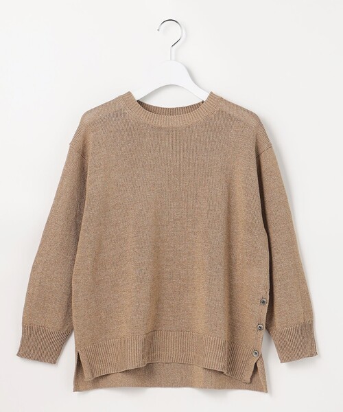 J.PRESS(ジェイプレス)の「DRY COMFORT クルーネック ニット(ニット/セーター・レディース・ローズ系/スカイブルー系/ベージュ系/アイボリー系・F)」の9枚目の写真