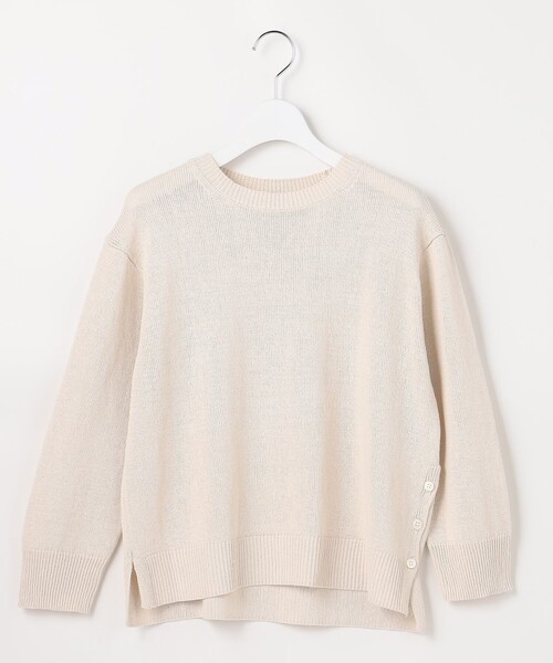 J.PRESS(ジェイプレス)の「DRY COMFORT クルーネック ニット(ニット/セーター・レディース・ローズ系/スカイブルー系/ベージュ系/アイボリー系・F)」の10枚目の写真