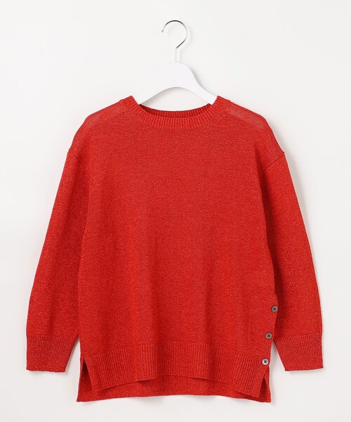 J.PRESS(ジェイプレス)の「DRY COMFORT クルーネック ニット(ニット/セーター・レディース・ローズ系/スカイブルー系/ベージュ系/アイボリー系・F)」の11枚目の写真