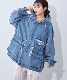 etsinta | 【etsinta】レースベスト付モッズコート(その他アウター)