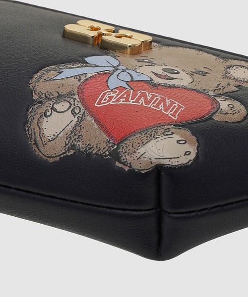 GANNI（ガニー）の「Bou Coin Purse Bear（コインケース・レディース・ブラック系その他・ONE SIZE）」の5枚目の写真