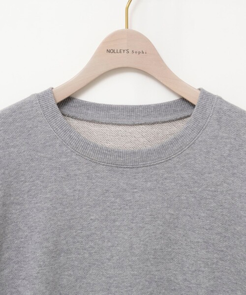 NOLLEY’S Sophi(ノーリーズソフィ)の「ウォッシャブルスウェットプルオーバー(スウェット・レディース・ネイビー/ホワイト/ライトグレー・38)」の14枚目の写真