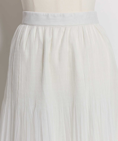 NOELA(ノエラ)の「プリーツチュールスカート(スカート・レディース・グレー/オフホワイト・S/M)」の19枚目の写真
