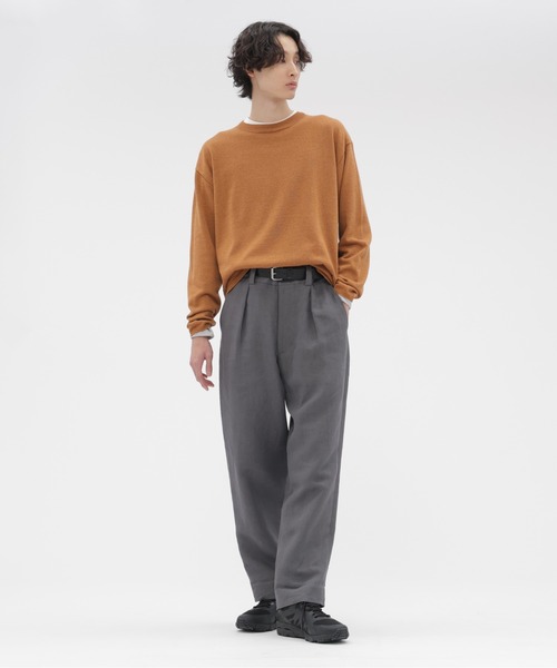 セール】COMPACT LINEN TWILL（その他パンツ）｜MARGARET HOWELL