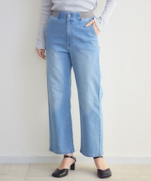 KATHARINE ROSS | 【PILLINI/ピリーニ】【接触冷感 / 吸水速乾】Coolishウエストリブパンツ(デニムパンツ)