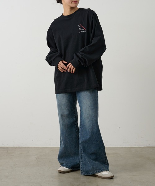 COLONY 2139（コロニートゥーワンスリーナイン）の「NEWWAVE ワンポイントプリントロンT（Tシャツ/カットソー・メンズ・ホワイト/ブラック・MEDIUM/LARGE）」の18枚目の写真
