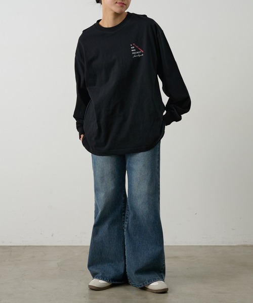 COLONY 2139（コロニートゥーワンスリーナイン）の「NEWWAVE ワンポイントプリントロンT（Tシャツ/カットソー・メンズ・ホワイト/ブラック・MEDIUM/LARGE）」の15枚目の写真
