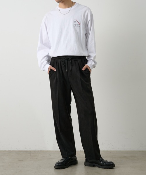 COLONY 2139（コロニートゥーワンスリーナイン）の「NEWWAVE ワンポイントプリントロンT（Tシャツ/カットソー・メンズ・ホワイト/ブラック・MEDIUM/LARGE）」の7枚目の写真